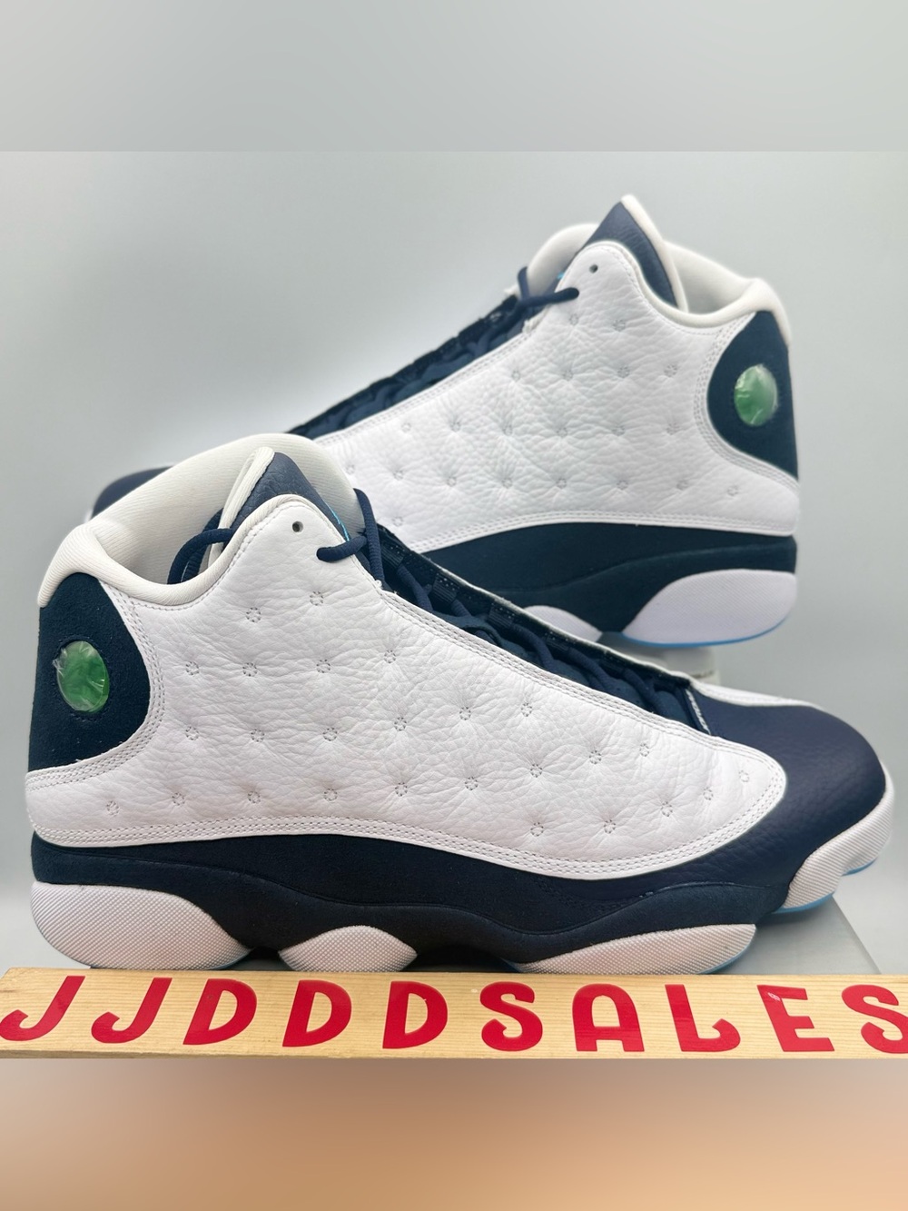 Nike Air Jordan 13 Retro 'Obsidian Powder Blue White' 414571-144 Men's Sz 13 NIB